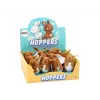 LEAN TOYS Lēcošais ķengurs ar atsperes mehānismu, mīkstā rotaļlieta, dekorācija, brūns
