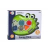 LEAN TOYS Sensory Dinosaur Sorter Playing Melodies Puzzle For The Youngest