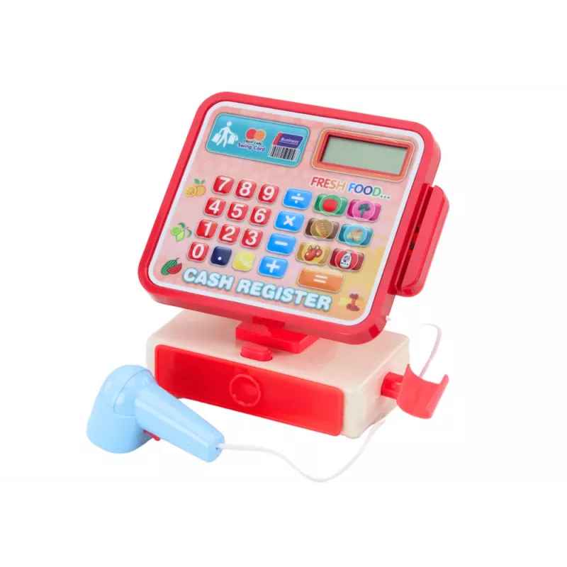 LEAN TOYS Set Donut Shop Confectionery Cash Register Microwave