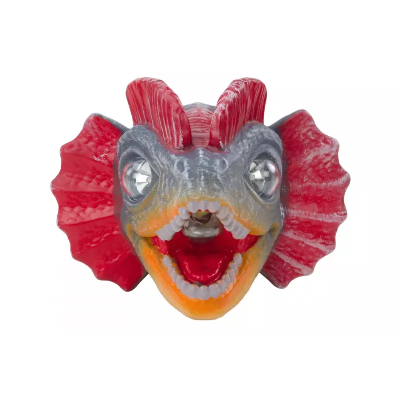 LEAN TOYS Dinozauru galvaslampa ar 3 LED