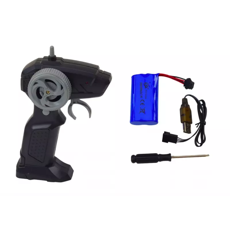 LEAN TOYS Bezceļu Tālvadības RC Auto 1:8 Amortizatori Oranžs