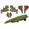 LEAN TOYS F35 Military Fighter Driving Lights Sounds Green