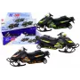 LEAN TOYS Sniega motocikls ar atsperu piekari un piedziņu, mērogs 1:32, gaismas, skaņas