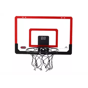 LEAN TOYS Basketbola aizmugures dēlis, elektroniskais grozs, punktu skaitītājs, skaņas