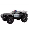 LEAN TOYS Bezceļu tālvadības policijas automašīna RC 1:8