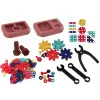 LEAN TOYS 3D Construction Puzzle Bricks In DIY Box Disassembly Drill