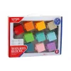 LEAN TOYS Izglītojoša Puzle Maziem Bērniem, Bloki, Formas, Cipari