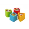 LEAN TOYS Interaktīvā izglītojošā bungas ar formām Zaļa un Oranža