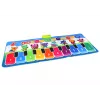 LEAN TOYS Interaktīvs izglītojošs mūzikas paklājs dejām, instrumentiem un skaņām