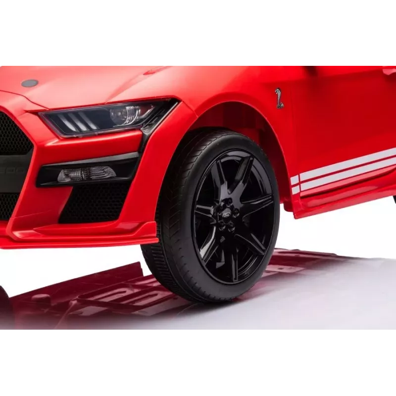 LEAN CARS Ar akumulatoru darbināms transportlīdzeklis Ford Mustang GT500 Shelby Red