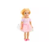 LEAN TOYS Doll in a Dress with Tulle, Pink, Blonde Hair