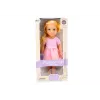 LEAN TOYS Doll in a Dress with Tulle, Pink, Blonde Hair