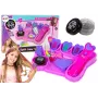 LEAN TOYS Krīts matu krāsošanai, krāsaini akcenti, taisnotājs, aksesuāri