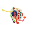 LEAN TOYS Colorful Octopus Teether Sensory Toy for Babies
