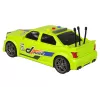 LEAN TOYS Sports Car Racing Lights Sounds Green 1:16