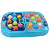 LEAN TOYS Arkādes spēle Wack A Mole Space 9 līmeņi Gaismas ātrums Skaņas