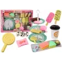 LEAN TOYS Konfekšu kafejnīcas komplekts Saldumu figūriņas Kafija Kūka 25 gab.