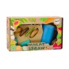 LEAN TOYS Trauku komplekts, šķīvji, krūzes, krūze, hamburgers, galda piederumi, 11 gab.