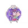 LEAN TOYS Kosmētikas komplekts nagu grimam koferī, purpura, 9 gab.