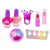 LEAN TOYS Beauty Set In Plush Cosmetic Bag Unicorn Nail Polish Shadows