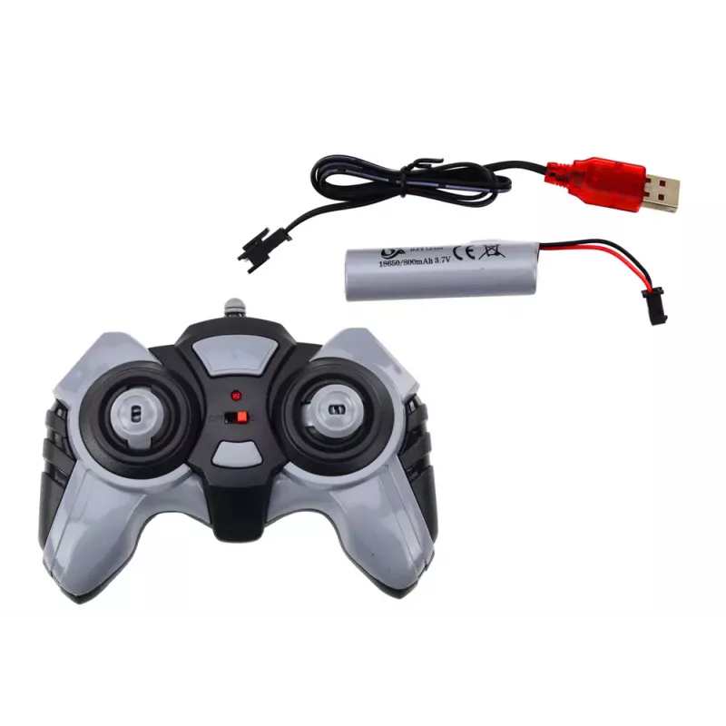 LEAN TOYS Remote Controlled RC Tractor 2.4G Sounds White