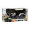 LEAN TOYS Remote Controlled RC Tractor 2.4G Sounds White