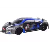 LEAN TOYS RC Remote Control Car 1:18 Rubber Wheels Drift Blue