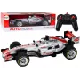 LEAN TOYS Remote Controlled RC Racer 1:12 Silver Lights Sounds