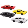 LEAN TOYS Driven Car 1:32 Lights Sounds White Red Black Yellow