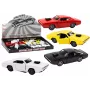 LEAN TOYS Driven Car 1:32 Lights Sounds White Red Black Yellow