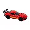 LEAN TOYS Sporta auto 1:32 Lietā metāla modelis Porsche 911 Carrera S Sarkans Ar atsitiena dzinēju un spoileri