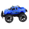 LEAN TOYS Rotaļlietu automašīna ar tālvadību, bezceļu auto RC 1:18 Zils