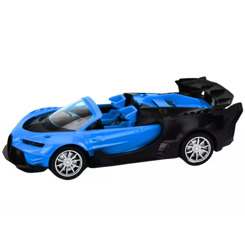 LEAN TOYS Rotaļu Auto Ar Tālvadību Sporta Auto RC 1:18 Zils