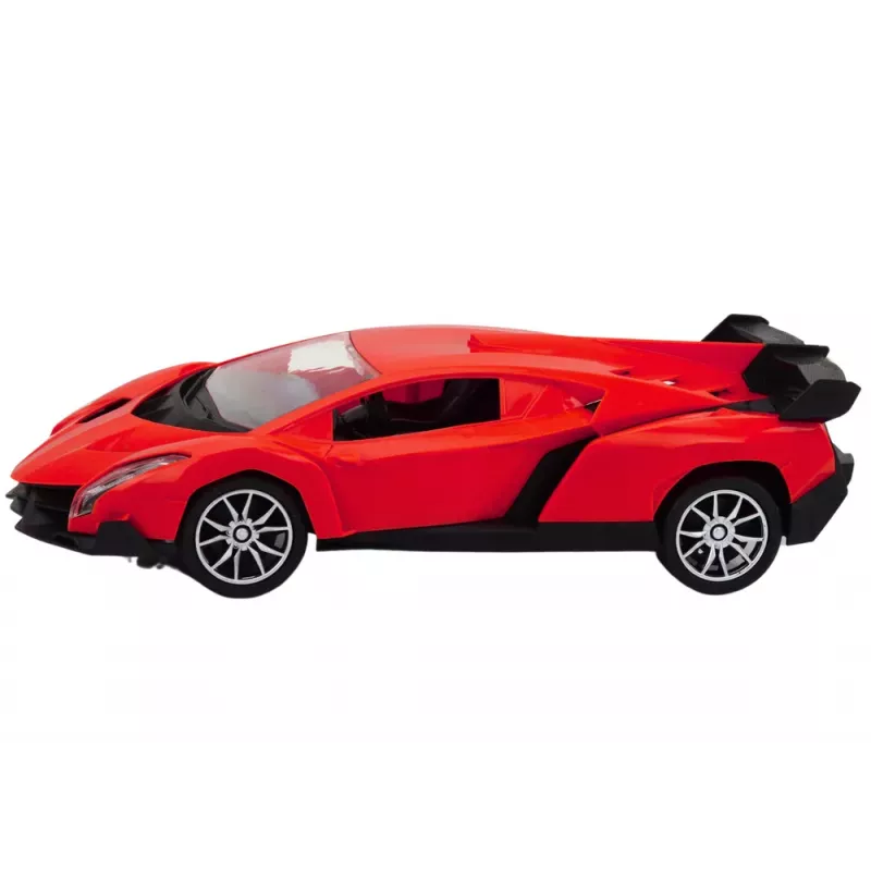 LEAN TOYS Ar vadību vadāma sporta automašīna sarkana 1:16 RC auto