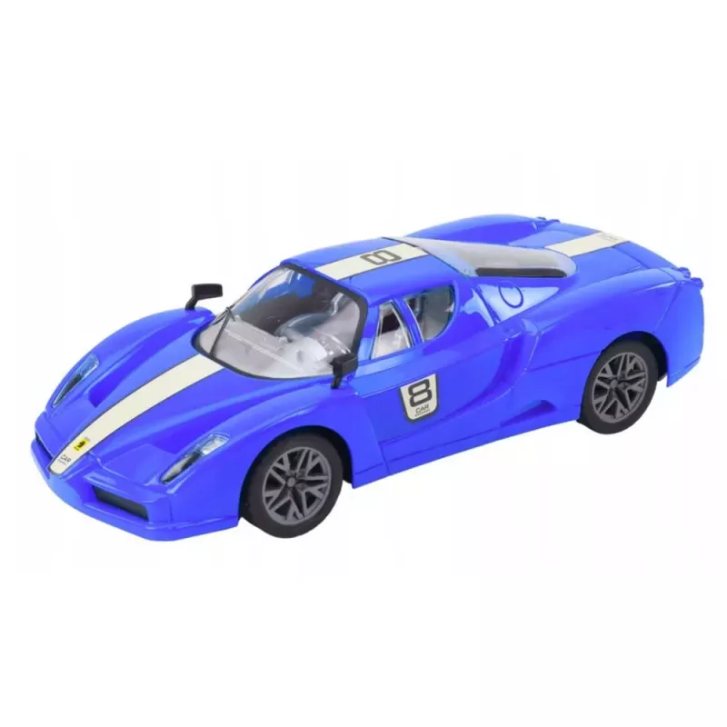 LEAN TOYS Sporta automašīna ar tālvadību 1:16 R/C Zila