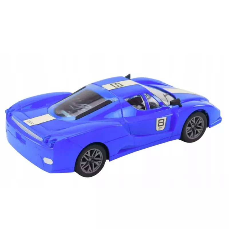 LEAN TOYS Sporta automašīna ar tālvadību 1:16 R/C Zila