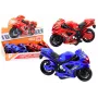 LEAN TOYS Sporta motocikls ar berzes piedziņu, gaismu un skaņu, 2 krāsas