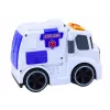 LEAN TOYS Ambulance Toy Car with Lights and Sounds - White
