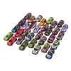LEAN TOYS Atsperu komplekts automašīnām, ar motoru darbināmām automašīnām, krāsains, 32 gab.