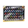 LEAN TOYS Atsperu komplekts automašīnām, motorizētām automašīnām, krāsains, 50 gab.