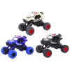 LEAN TOYS Policijas auto ar berzes piedziņu 3 bezceļa krāsas