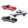 LEAN TOYS Policijas auto Ugunsdzēsēju dienests Privilēģētie transportlīdzekļi 1:32 Mix