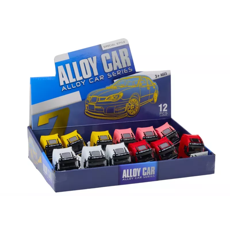 LEAN TOYS Kravas auto bez piekabes 1:32 ar metāla paceļamu kabīni, gaismām, skaņām un piedziņu