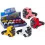 LEAN TOYS Kravas auto bez piekabes 1:32 ar metāla paceļamu kabīni, gaismām, skaņām un piedziņu