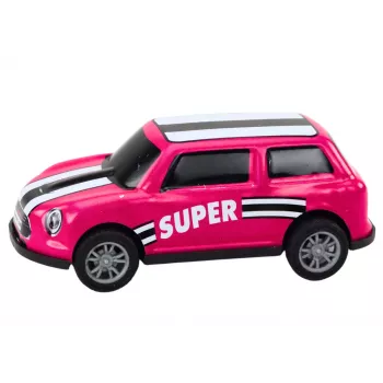 LEAN TOYS Automašīnu komplekts, atsperu piedziņa, krāsains, 12 gab.
