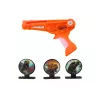 LEAN TOYS Gun Launcher Planes 3 Planes 3 Shields Orange