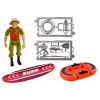 LEAN TOYS Serfera Off-Road Car Pontoon Board Accessories - Black Traction Recovery Boards (Pair)