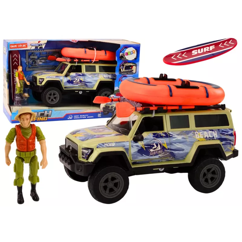 LEAN TOYS Serfera Off-Road Car Pontoon Board Accessories - Black Traction Recovery Boards (Pair)