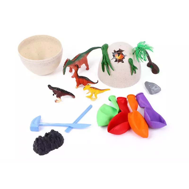 LEAN TOYS Creative Archaeological Set Ice Eggs With Dinosaurs