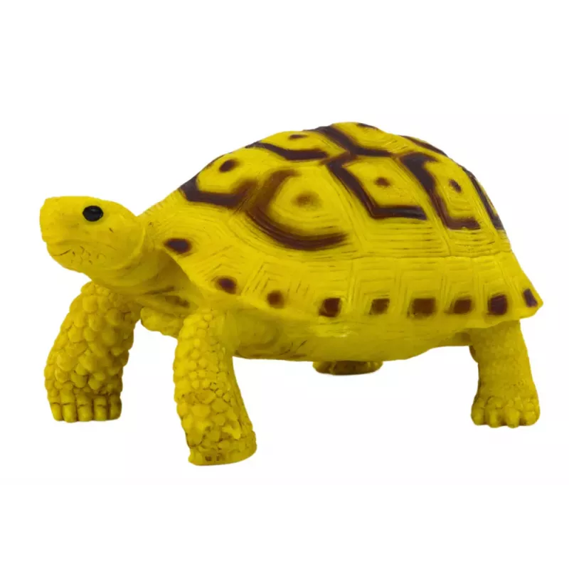 LEAN TOYS Kolekcionējama figūriņa Bruņurupulis Rāpulis Dzeltens Brūns D